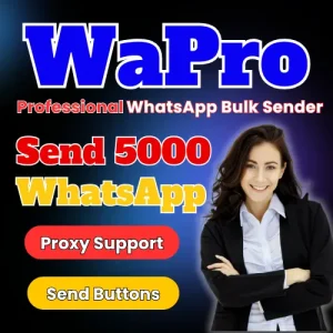 WaPro - Professional WhatsApp Bulk Sender