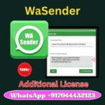 WA Sender Activation Key