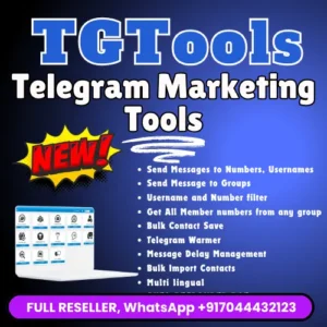 Telegram Marketing Tools Full Reseller