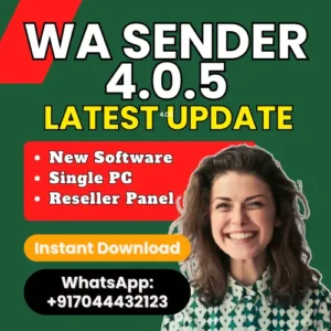 WA Sender 4.0.5 Bulk WhatsApp Sender