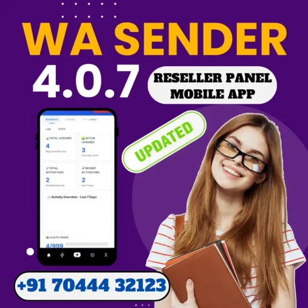 WA Sender 4.0.7 Bulk WhatsApp Sender