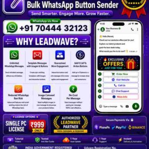 Lead Wave WhatsApp Button Sender