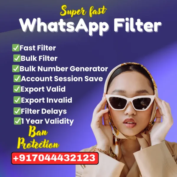 Super Fast Whatsapp Numbers Filter
