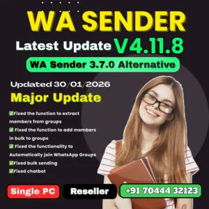 WA Sender Reseller Plan v4.11.8