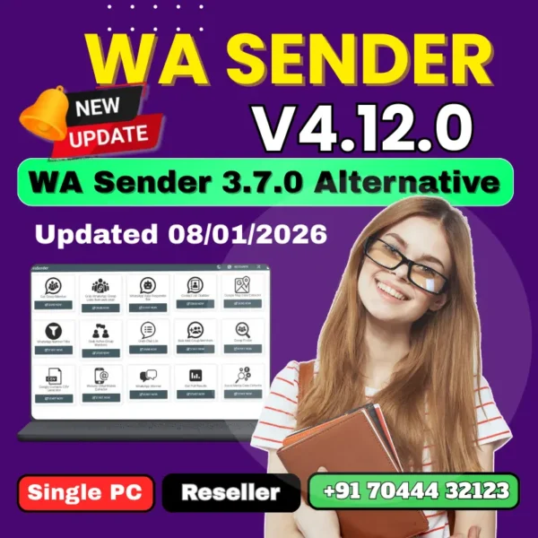 WA Sender 4.12.0 Bulk WhatsApp Sender
