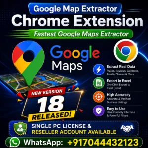 Google Maps Data Extractor Chrome Extension