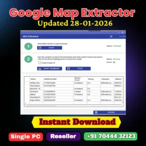 Google Map Extractor Windows Software Reseller