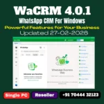 WA CRM v4.0.1 WhatsApp CRM Software Reseller Rights