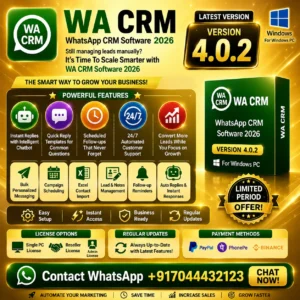 WA CRM WhatsApp CRM Software