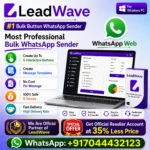 Lead Wave Official Reseller - Best Button WhatsApp Sender