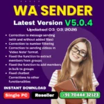 WA Sender Reseller Plan v5.0.4 Best Bulk WhatsApp Sender