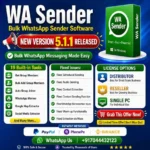 WA Sender Latest Version Reseller Plan