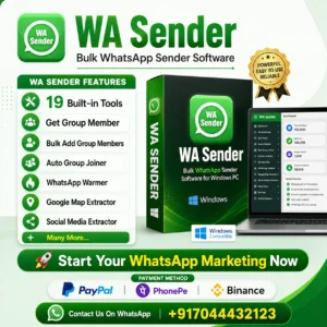 WA Sender Latest Version 5.0.8 Bulk WhatsApp Sender