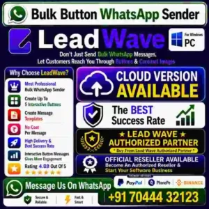 Lead Wave v8.0.0 WhatsApp Button Sender