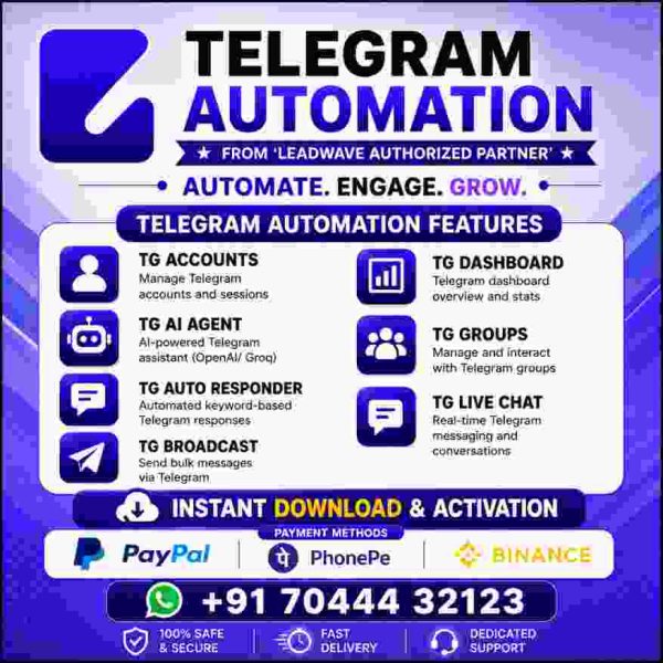Telegram Marketing Tool