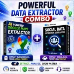 Google Map Extractor & Social Data Extractor Combo