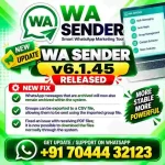 WA Sender v6.1.45 Bulk WhatsApp Sender